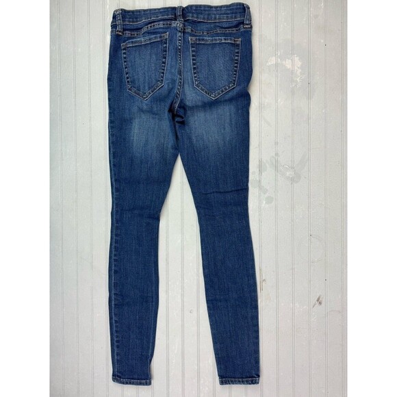Gap Size 0 25 Womens Jeans Legging Low Rise Skinny Dark Wash Stretch - Picture 3 of 3